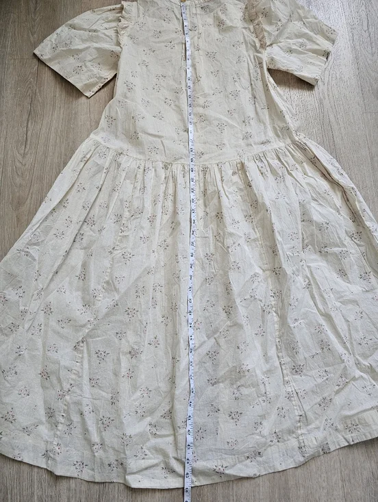 Free People Bella Mae Floral Button-Front Midi Dress Nwot - Picture 10 of 12